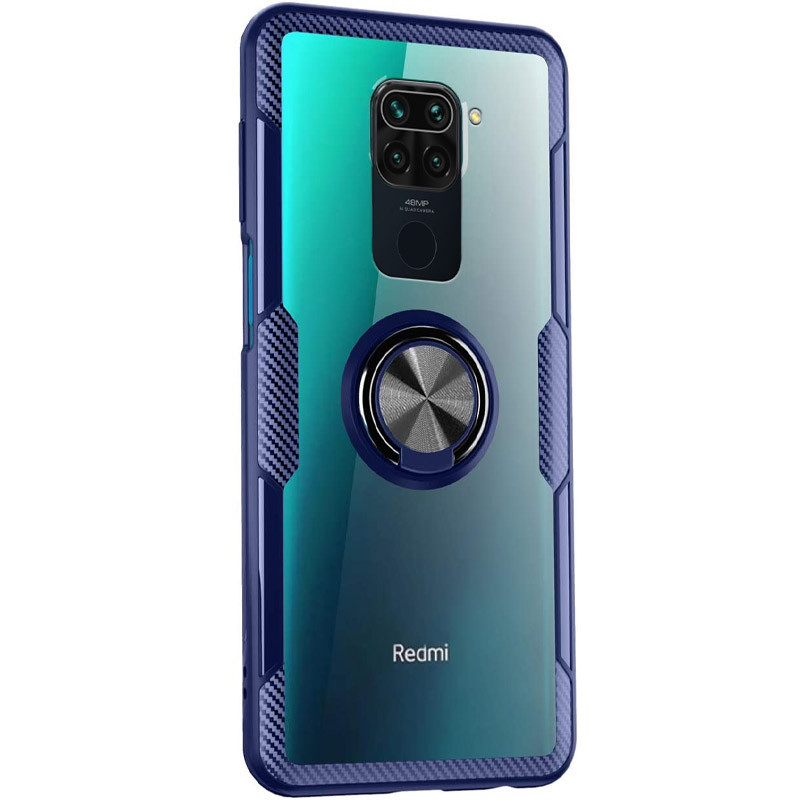 TPU+PC чохол Deen CrystalRing for Magnet (opp) для Xiaomi Redmi Note 9 / Redmi 10X