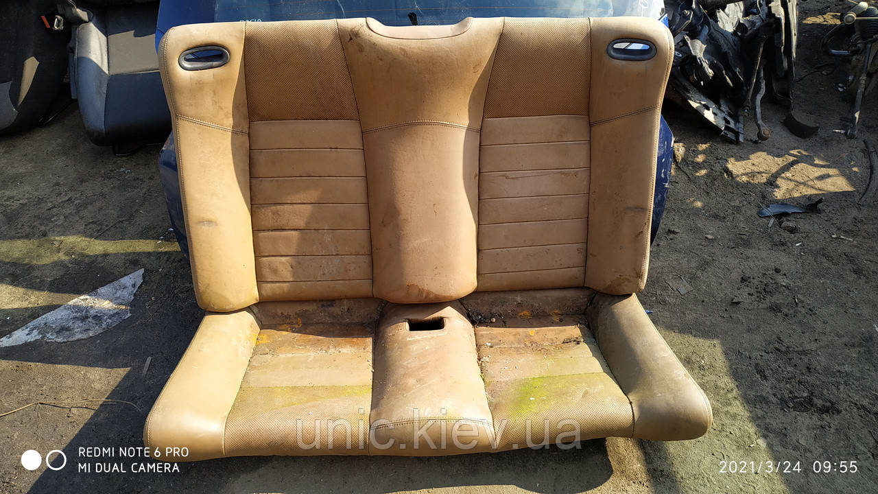 Сидіння салону (шкіра) заднє Рено Меган 2 кабріолет б/в