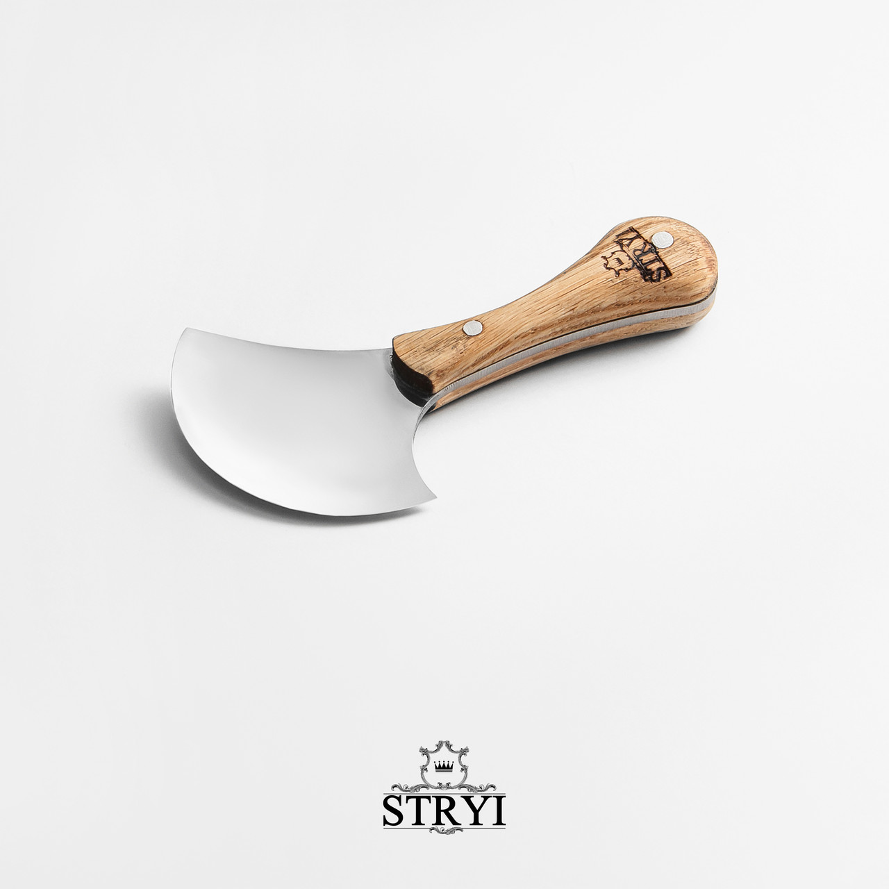 Шерфовальный (французкий) нож для вырезания и утончения кожи 850 мм от .