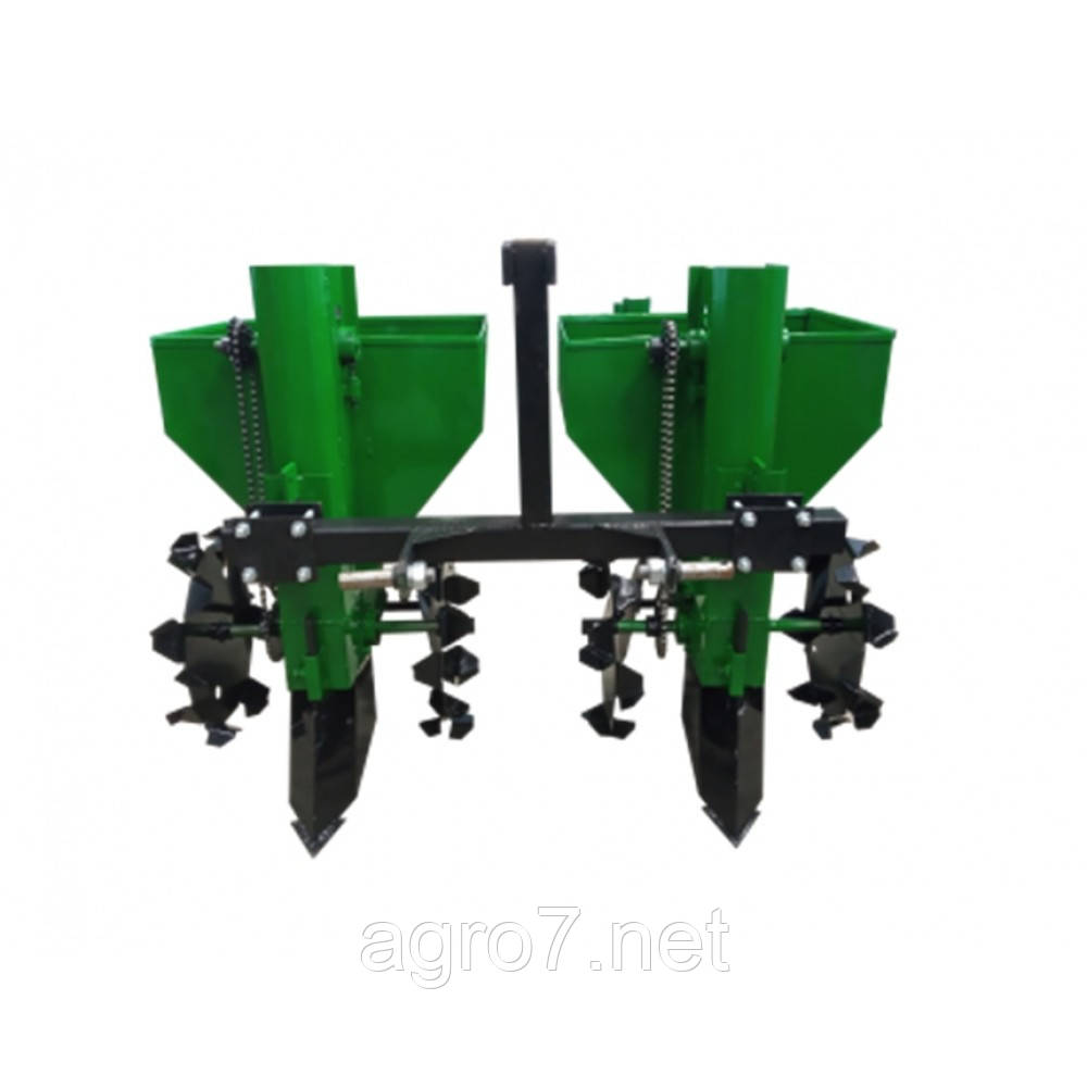 Картоплесаджалка 2-рядна для мототрактора "Преміум", фото 1