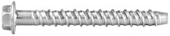 Шуруп с HEX-головкой по бетону R-LX   L - 50 мм