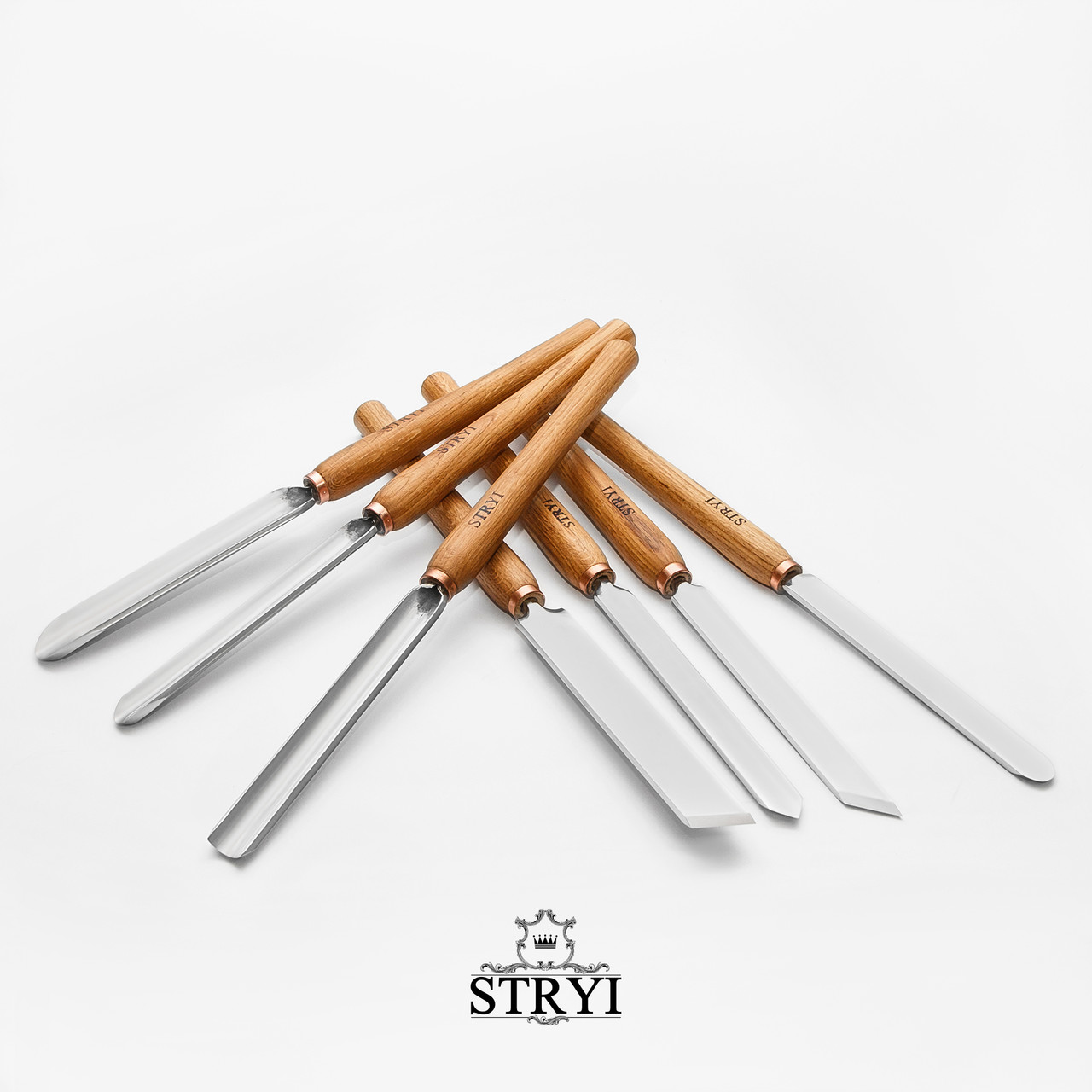 Набір токарних різці по дереву STRYI Profi 7шт, фото 1