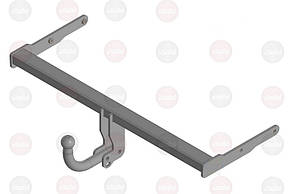 Фаркоп Skoda Fabia (універсал 2015-07/2018)(фаркоп Шкода Фабія) VasTol