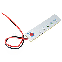 Светодиодный индикатор 4S LiFePO4 (14,6V) c кнопкой