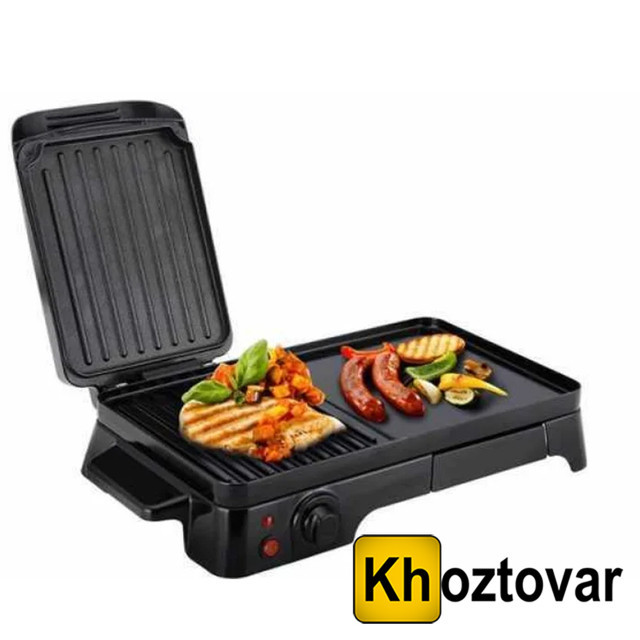 Електрогриль комбінований подвійний DSP KB1050 <unk> 1600 Вт, фото 1