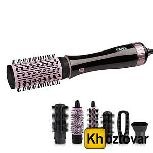 Ptc heating ionic hair straightener brush cheap