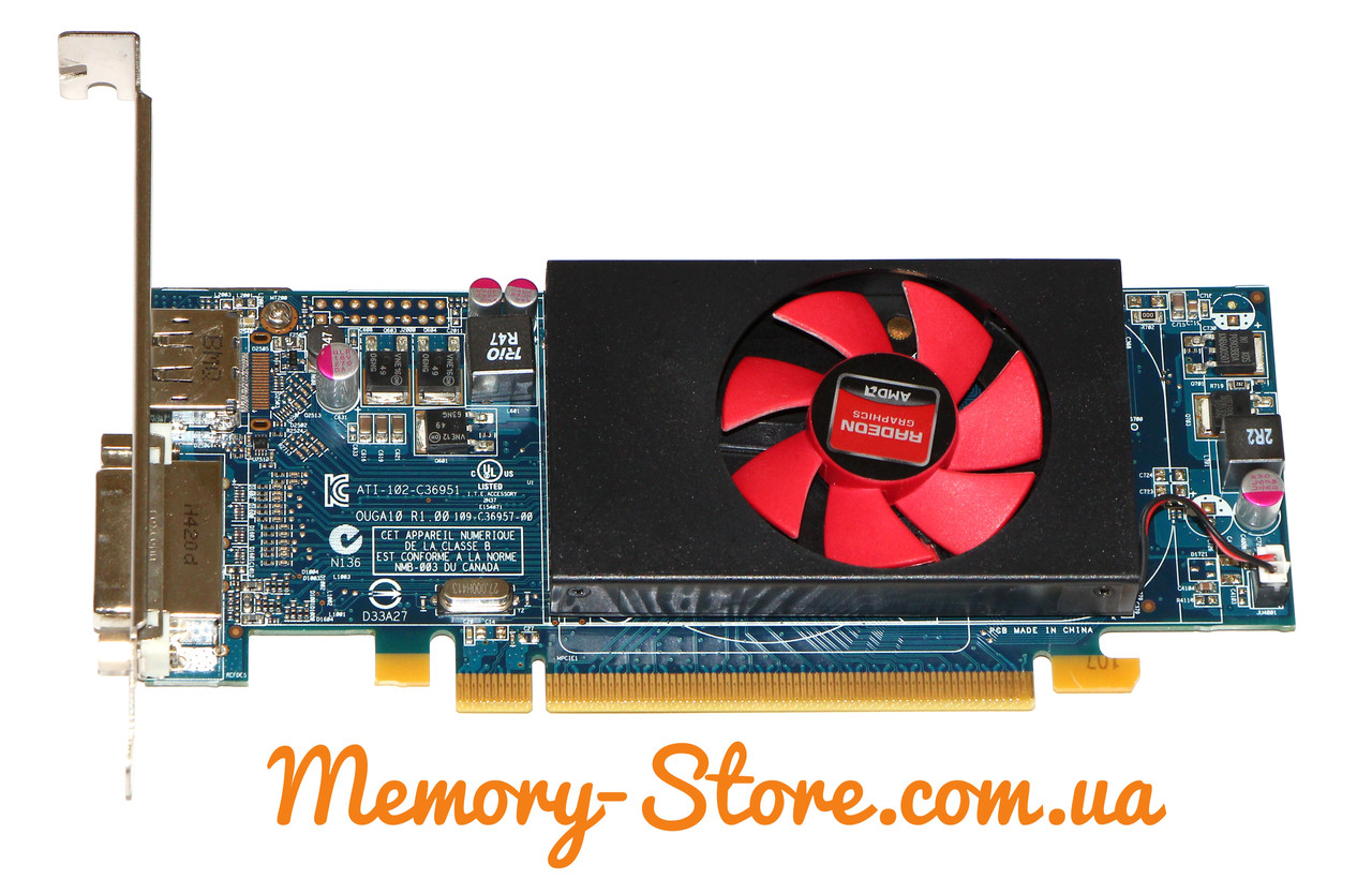 AMD Radeon HD8490 1GB GDDR3, DirectX 11, (64bit) (DVI-I, DisplayPort)