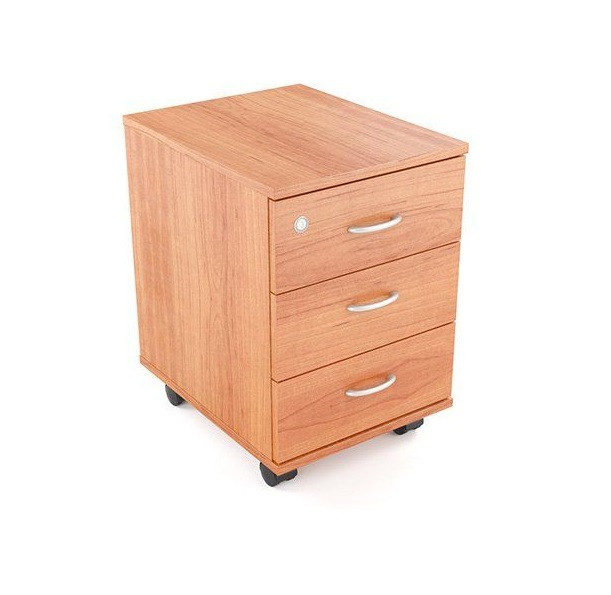 Тумба мобільна на 3 ящики з замком 402х465х554, фото 1