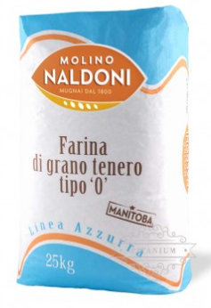 Борошно ПШЕНИЧНЕ MANITOBA AZZURRA MOLINO NALDONI, 1кг, Італія (розфасовка)