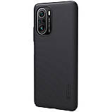 Захисний чохол Nillkin для Xiaomi Redmi K40 / K40 Pro / K40 Pro+ (Super Frosted Shield) Black Чорний, фото 4