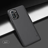 Захисний чохол Nillkin для Xiaomi Redmi K40 / K40 Pro / K40 Pro+ (Super Frosted Shield) Black Чорний, фото 7