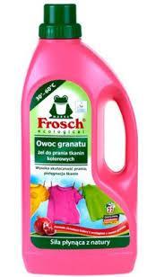 Рідкий порошок Фрош для прання з екстрактом Гранату Frosch Owoc Granatu 1500 мл