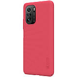 Захисний чохол Nillkin для Xiaomi Redmi K40 / K40 Pro / K40 Pro+ (Super Frosted Shield) Red Червоний, фото 3