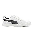 Чоловічі повсякденні кросівки з натуральної шкіри Puma Ferrari білі легкі демісезонні шкіряні кросівки, фото 6