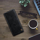 Захисний чохол-книжка Nillkin для Xiaomi Mi 11 (Qin leather case) Black Чорний, фото 7