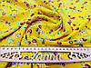 Тканина штапель жовтого кольору "Камелія", фото 2