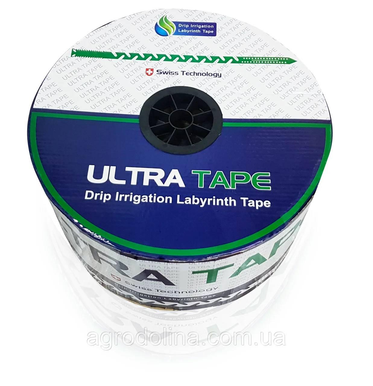 Крапельний полив. Лента "Ultra Tape". 1000 м.  Щілинна.  10,20,30 см