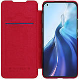 Захисний чохол-книжка Nillkin для Xiaomi Mi 11 (Qin leather case) Red Червоний, фото 6