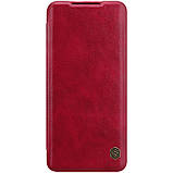 Захисний чохол-книжка Nillkin для Xiaomi Mi 11 (Qin leather case) Red Червоний, фото 3