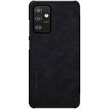 Захисний чохол-книжка Nillkin для Samsung Galaxy A52 4G/5G (Qin leather case) Black Чорний, фото 3