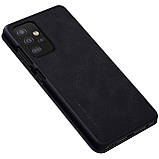 Захисний чохол-книжка Nillkin для Samsung Galaxy A52 4G/5G (Qin leather case) Black Чорний, фото 4