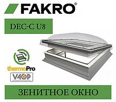 FAKRO DEC-C U8 (VSG) Зенітне вікно з куполом 60*60