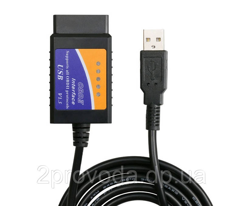 Автосканер ELM327 v1.5 USB PIC18F25K80