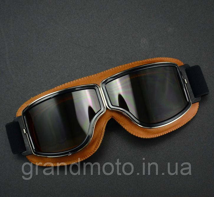 Ретро окуляри для шолома мотоцикла вінтажні