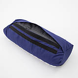 Масажний килимок Аплікатор Кузнєцова + валик масажер для спини/шиї/голови OSPORT Lotus Mat Eco (apl-021) Синьо-білий, фото 4