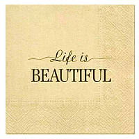 Серветки Life is Beautiful 20 шт/уп 23645