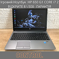 Игровой Ноутбук HP 650 G1 CORE i7 2 ВІДЕОКАРТИ 8 \ 500