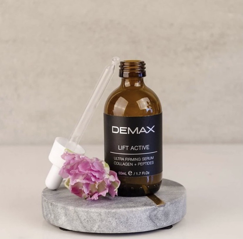 КОЛАГЕНОВО-ПЕПТИДНИЙ БУСТЕР ЛИФТ АКТИВ Demax lift activ ultra firming serum collagen&peptides