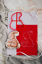 3D-формочки-вирубки для пряників "Зайчик 21"