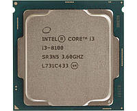 Процессор Intel Core i3-8100 3.60GHz, s1151, tray