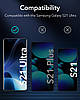 Захисна плівка ESR для Samsung Galaxy S21 Ultra — Liquid Skin Full-Coverage (3 шт.), Clear (3C03203590101), фото 6
