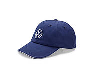 Оригинальная бейсболка Volkswagen Logo Baseball Cap, Blue, NM (000084300AT530)