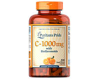 Витамин Ц США Puritans Pride Vitamin C-1000mg with Bioflavonoids 200 caps