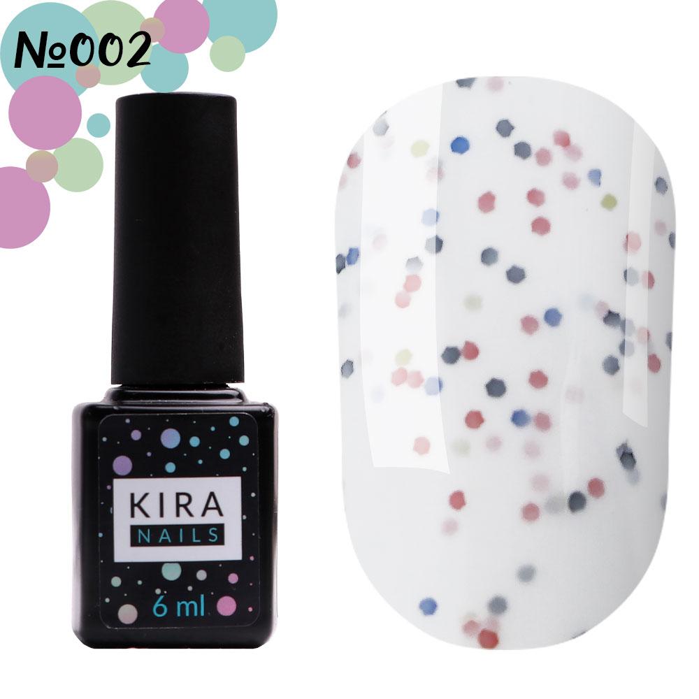 Гель-лаки Kira Nails Yoghurt Boom! №002, 6мл