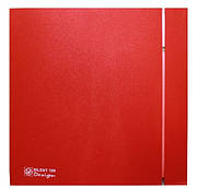 Малошумний вентилятор Soler&Palau SILENT-100 CZ RED DESIGN-4C