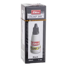 Штемпельна фарба чорна 28 мл, Shiny S-61