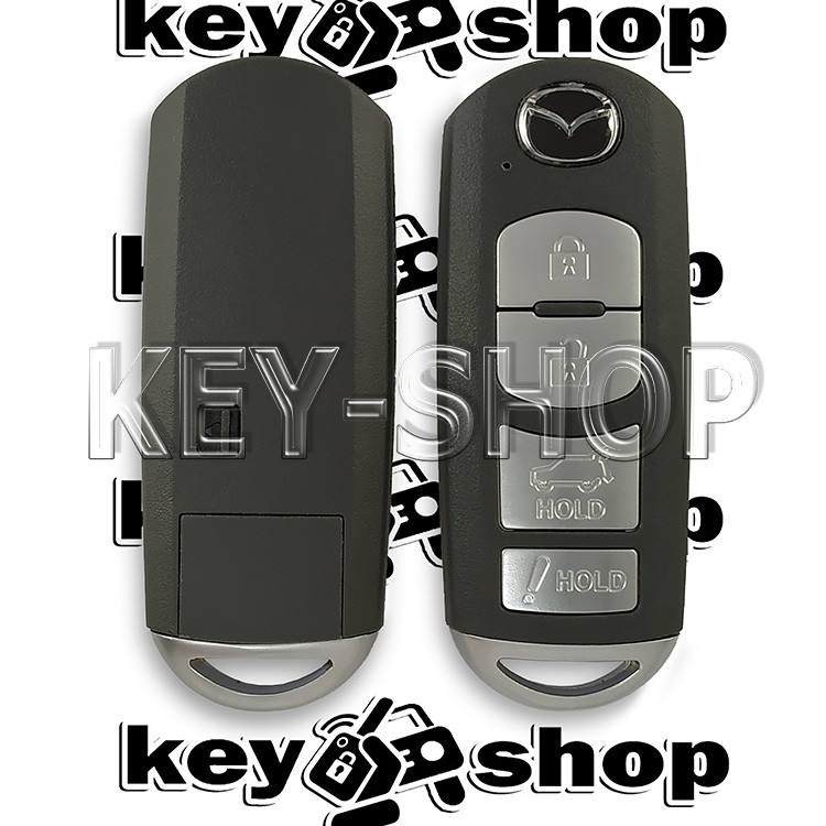 Оригинальный смарт ключ для Mazda (Мазда) 3 + 1 кнопки, с чипом ID49, 315 MHZ - фото 1 - id-p1389072197