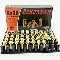 Патрон холостий Ozkursan 8 mm 50 шт.