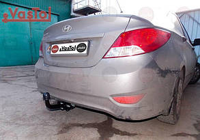 Фаркоп Hyundai Accent (sedan 2018-2020)(фаркоп Хендай Акцент) VasTol