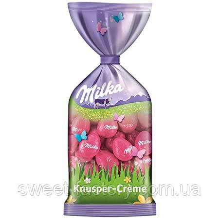 Шоколадные яйца Milka Wheat-rice crisps Eggs 100 g, цена 99 грн — Prom ...