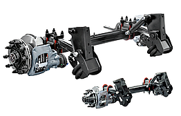 Вісь з дисковими гальмами на причіп Akkar Group 10100509