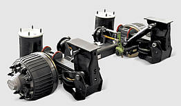 Вісь з барабанними гальмами на причіп Akkar Group 10110509