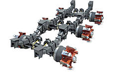 Осьова група (міст) для причепа з механічною підвіскою Akkar Group 10170512