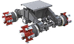 Тандемна вісь на причіп Akkar Group 10180512