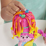 Плей Дох Райдужне волосся Поппі Трояндочка Play-Doh Trolls World Tour Rainbow Hair Poppy, фото 6
