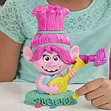 Плей Дох Райдужне волосся Поппі Трояндочка Play-Doh Trolls World Tour Rainbow Hair Poppy, фото 4